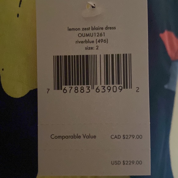 Kate Spade lemon zest blaire dress - Picture 4 of 4